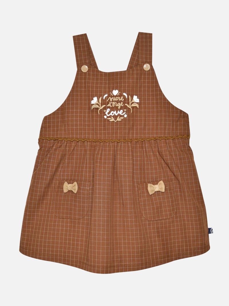 TEE SHIRT ROBE IDALINE TISSE TEINT BEBE Marron - Kiabi