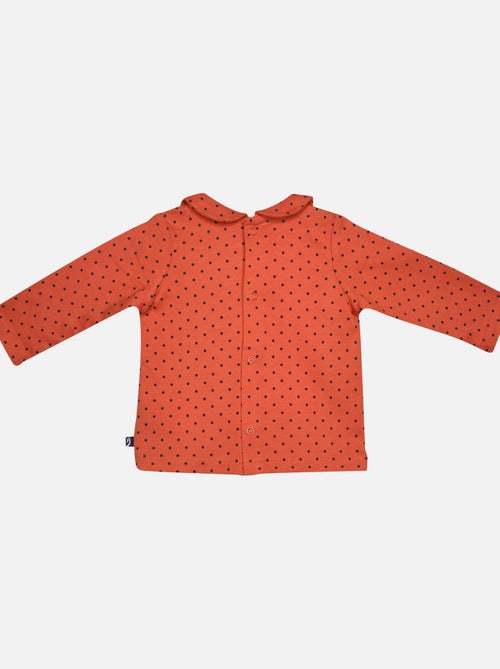 TEE SHIRT ROBE ISEULT VELOURS COTELE BEBE - Kiabi