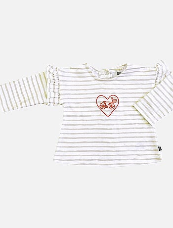 TEE SHIRT ROBE MOLLETON ELEANOR