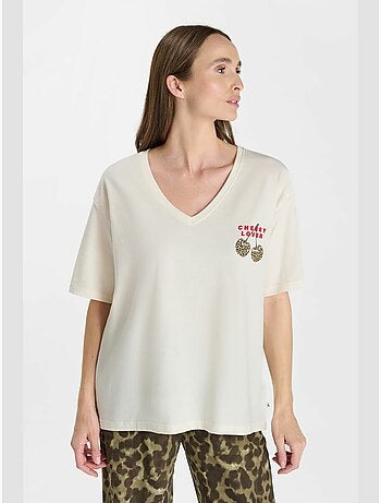 Tee-shirt rocky 'le temps des cerises'
