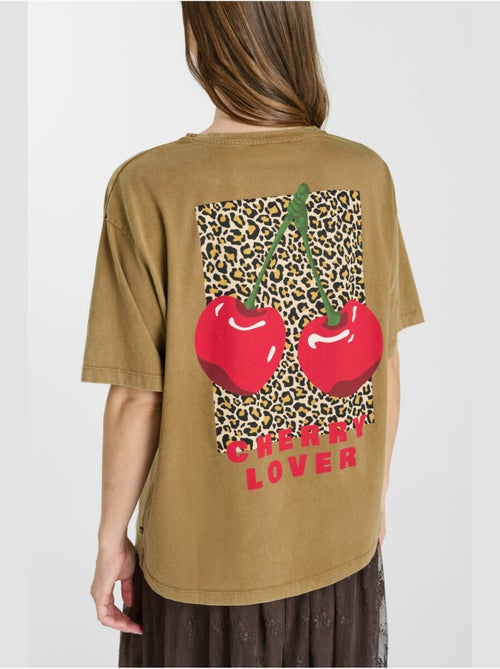 Tee-Shirt ROCKY 'Le Temps Des Cerises' - Kiabi Tee-Shirt ROCKY 'Le Temps Des Cerises' - Kiabi