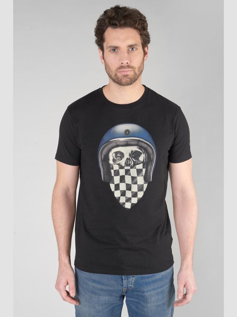 Tee-Shirt RODI 'Le Temps Des Cerises' Noir - Kiabi