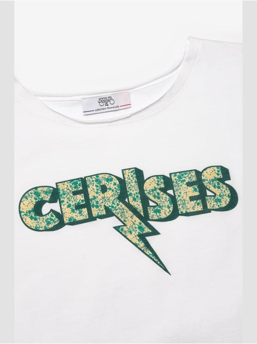 Tee-Shirt ROKIGI 'Le Temps Des Cerises' - Kiabi