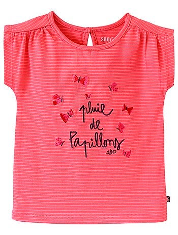 TEE SHIRT ROSE CATHEL