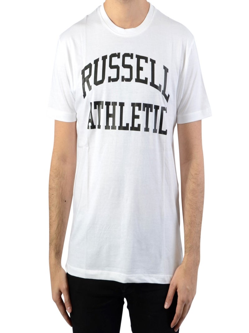 Tee-Shirt Russell Athletic Iconic S S Tee Blanc - Kiabi