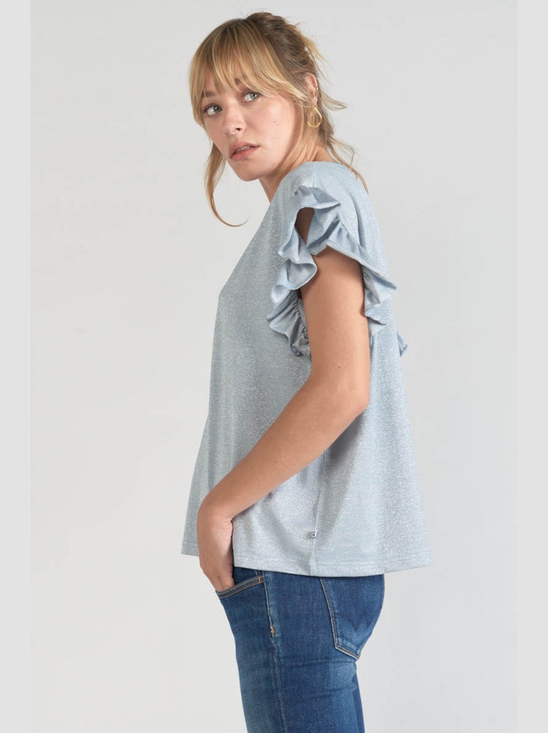 Tee-Shirt RYLS 'Le Temps Des Cerises' Gris - Kiabi