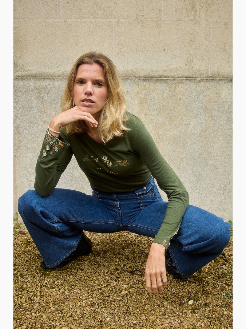 TEE-SHIRT S HERITAGE Vert - Kiabi