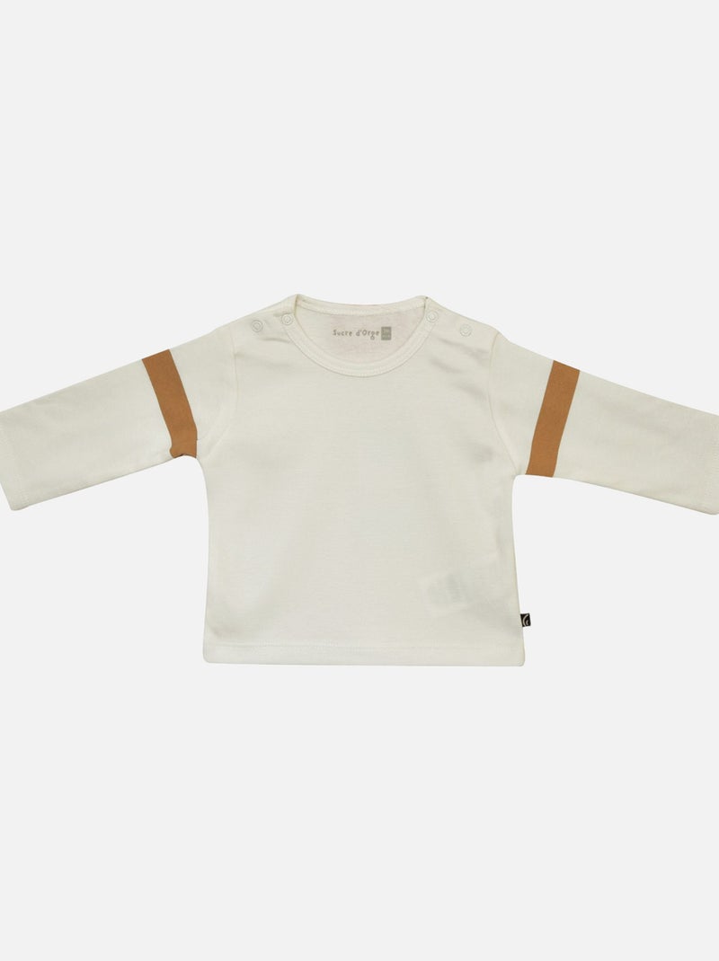TEE SHIRT SALOPETTE DONATIEN Beige - Kiabi