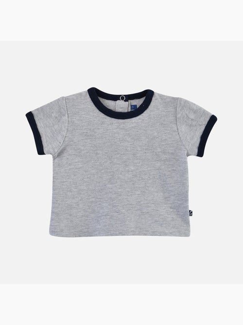 TEE SHIRT SALOPETTE ELOI POPELINE BEBE - Kiabi