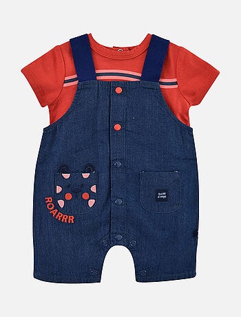 TEE SHIRT SALOPETTE EN JEAN EMILIEN