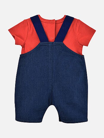 TEE SHIRT SALOPETTE EN JEAN EMILIEN