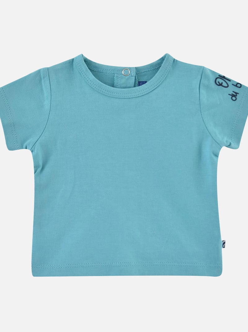TEE SHIRT SALOPETTE EROS MAILLE NAISSANCE Gris - Kiabi