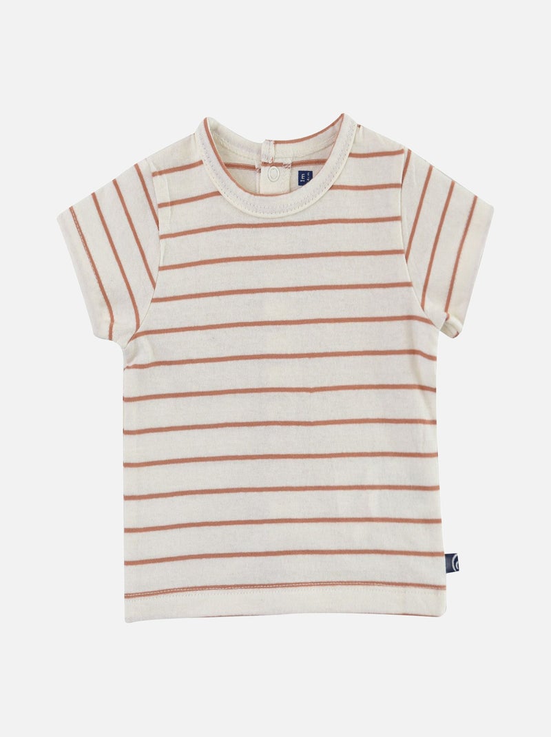 TEE SHIRT SALOPETTE EUGENE POPELINE Jaune - Kiabi