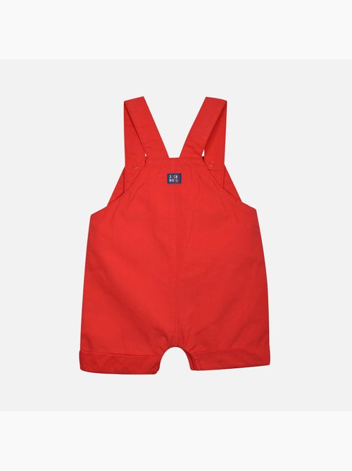 TEE SHIRT SALOPETTE GAUVAIN POPELINE COURT BEBE - Kiabi