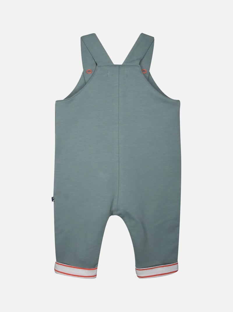 TEE SHIRT SALOPETTE GENET MAILLE LONG BEBE Vert - Kiabi