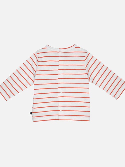 TEE SHIRT SALOPETTE GENET MAILLE LONG BEBE - Kiabi