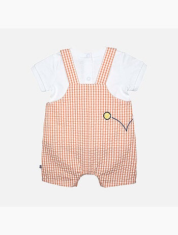 TEE SHIRT SALOPETTE GEOFFROY COURT NAISSANCE