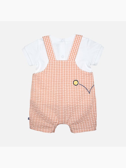 TEE SHIRT SALOPETTE GEOFFROY COURT NAISSANCE - Kiabi