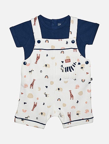 TEE SHIRT SALOPETTE GEORGES MAILLE COURT NAISSANCE