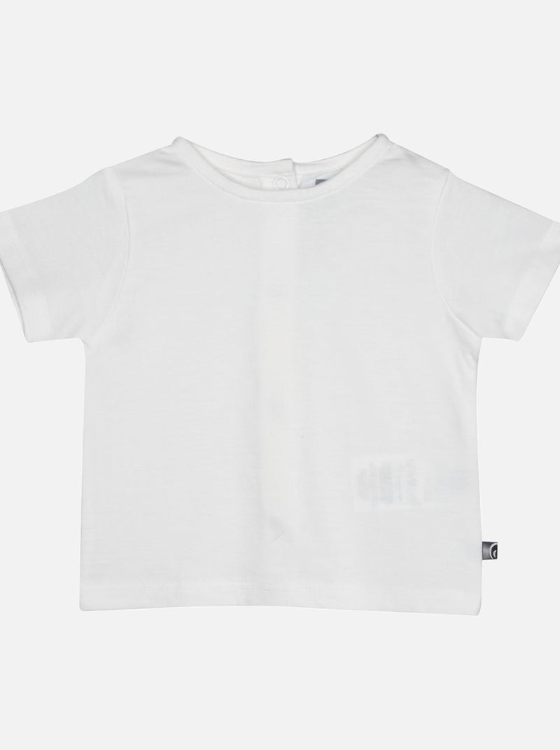 TEE SHIRT SALOPETTE GINGEMBRE COURT NAISSANCE Beige - Kiabi