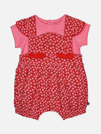 TEE SHIRT SALOPETTE GRAZIELLA COURT NAISSANCE