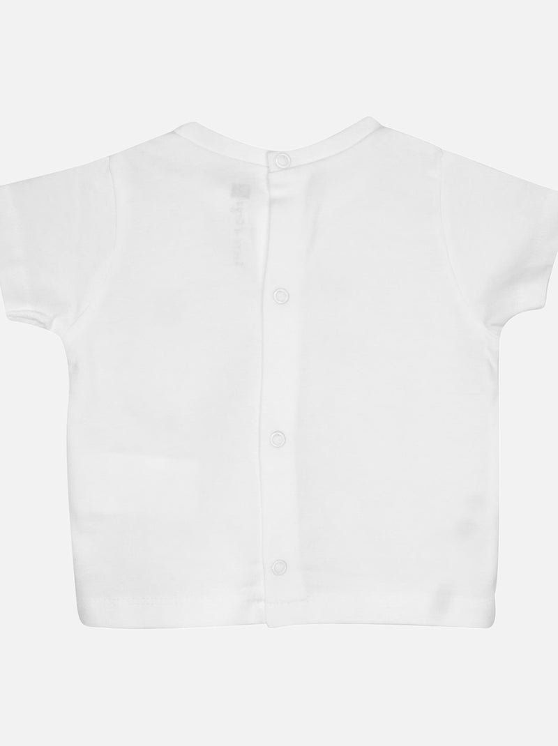 TEE SHIRT SALOPETTE GRIGOR TWILL COURT BEBE Vert - Kiabi