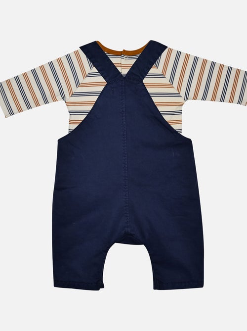 TEE SHIRT SALOPETTE IBRAHIM TWILL LONG NAISSANCE - Kiabi