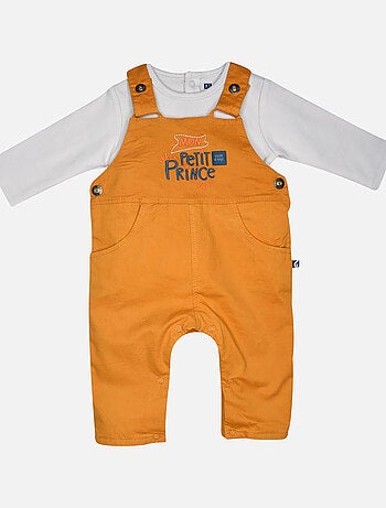 TEE SHIRT SALOPETTE IKER TWILL LONG BEBE