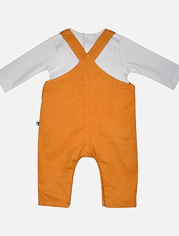 TEE SHIRT SALOPETTE IKER TWILL LONG BEBE