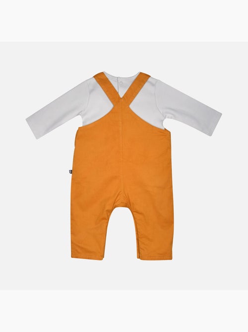 TEE SHIRT SALOPETTE IKER TWILL LONG BEBE - Kiabi