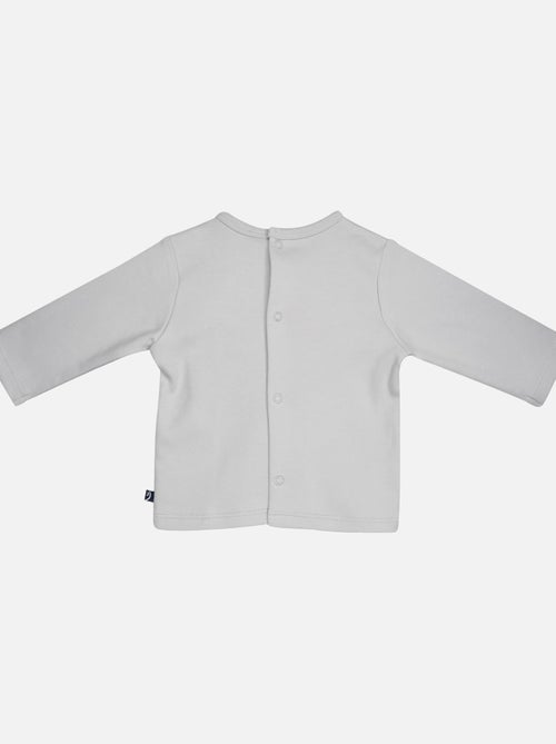 TEE SHIRT SALOPETTE IKER TWILL LONG BEBE - Kiabi