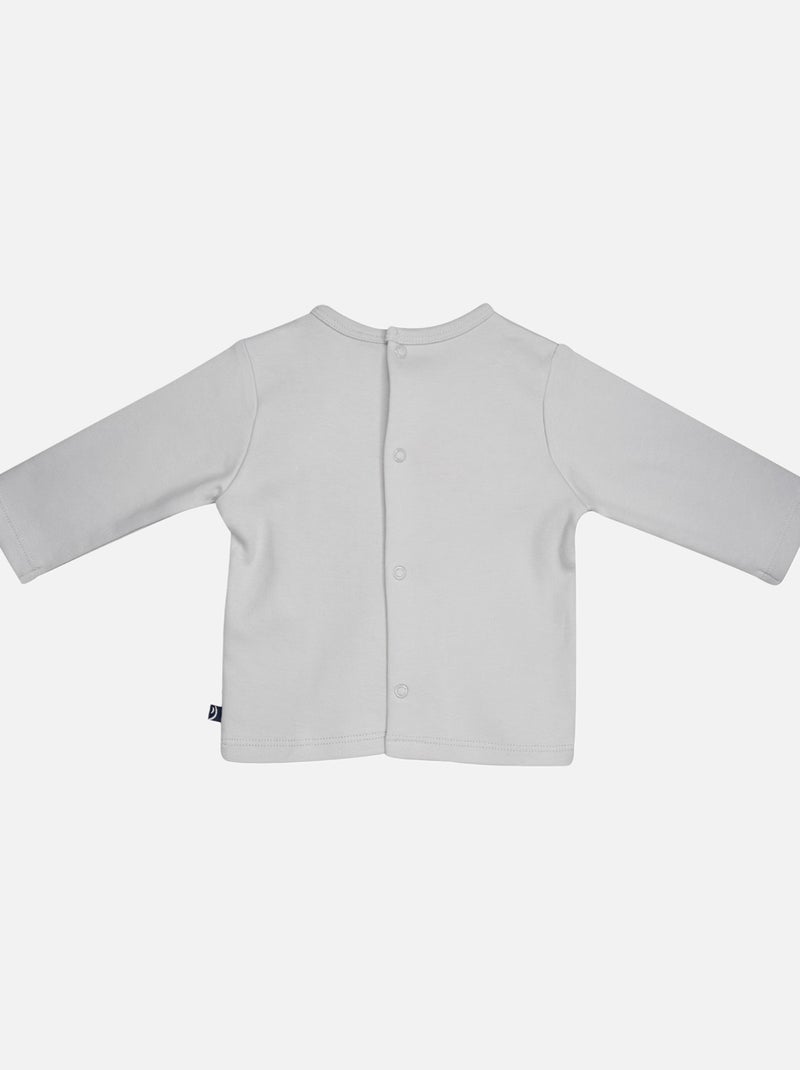 TEE SHIRT SALOPETTE IKER TWILL LONG BEBE Orange - Kiabi