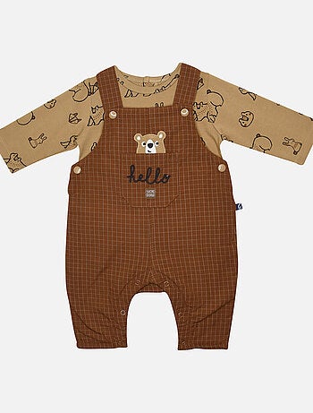 TEE SHIRT SALOPETTE IVAN TISSE TEINT NAISSANCE