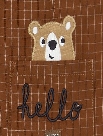 TEE SHIRT SALOPETTE IVAN TISSE TEINT NAISSANCE