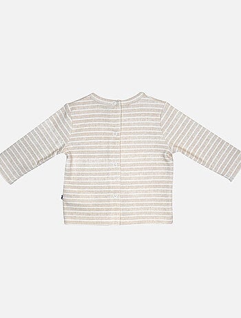 TEE SHIRT SALOPETTE IVY VELOURS COTELE LONG BEBE