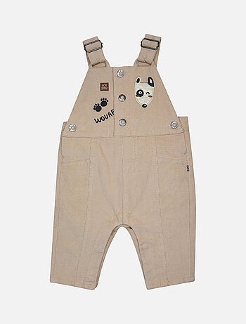 TEE SHIRT SALOPETTE IVY VELOURS COTELE LONG BEBE