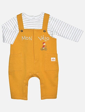 TEE SHIRT SALOPETTE JAUNE ENDER