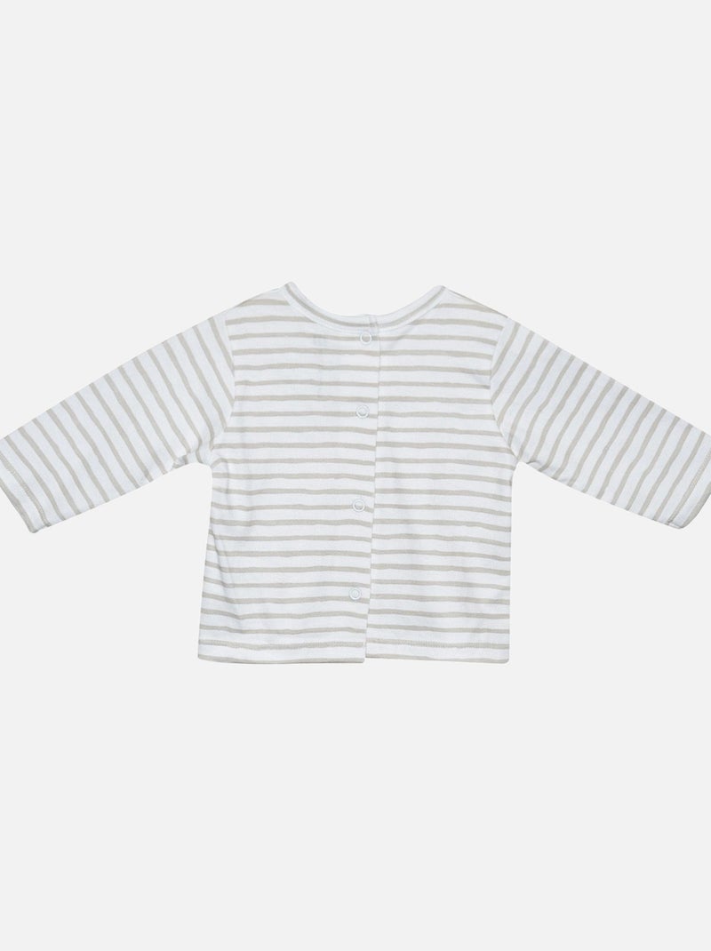 TEE SHIRT SALOPETTE JAUNE ENDER Jaune - Kiabi