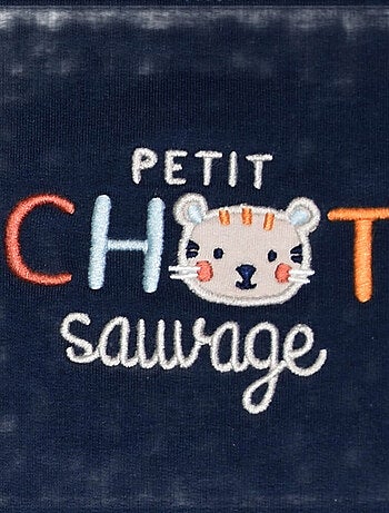 TEE SHIRT SALOPETTE JESON MOLLETON LONG BEBE