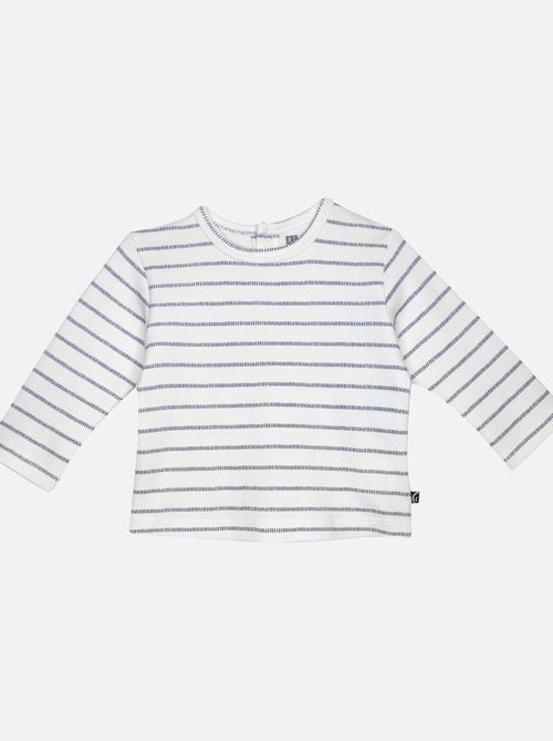 TEE SHIRT SALOPETTE JESON MOLLETON LONG BEBE - Kiabi
