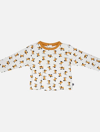 TEE SHIRT SALOPETTE JOEY MOLLETON LONG BEBE