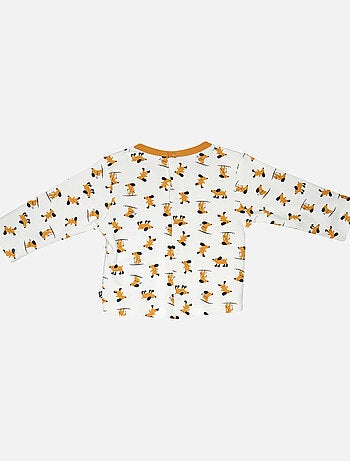 TEE SHIRT SALOPETTE JOEY MOLLETON LONG BEBE