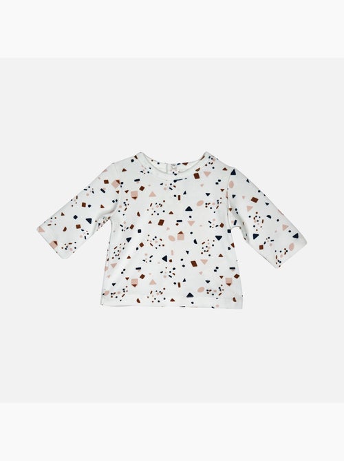 TEE SHIRT + SALOPETTE VELOURS FRANKY - Kiabi