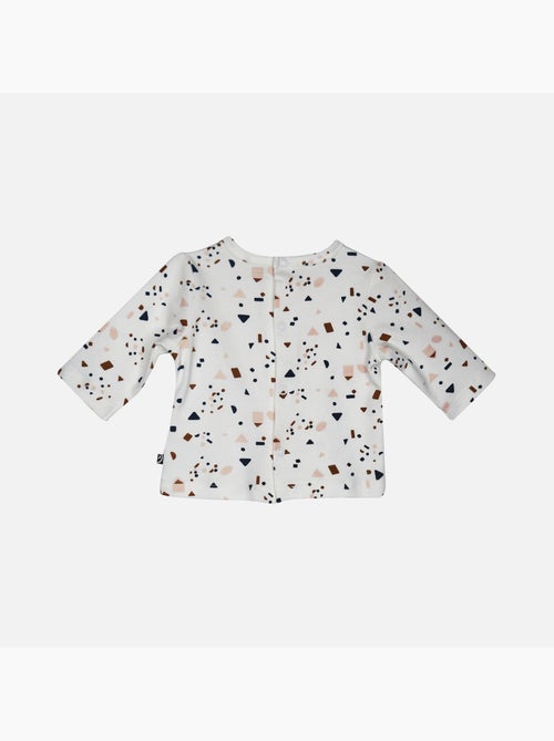 TEE SHIRT + SALOPETTE VELOURS FRANKY - Kiabi