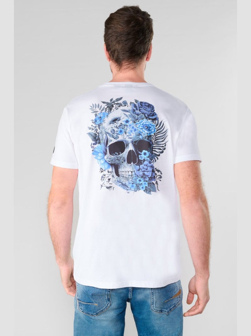 Tee-Shirt SANTIAGO 'Le Temps Des Cerises' Blanc - Kiabi
