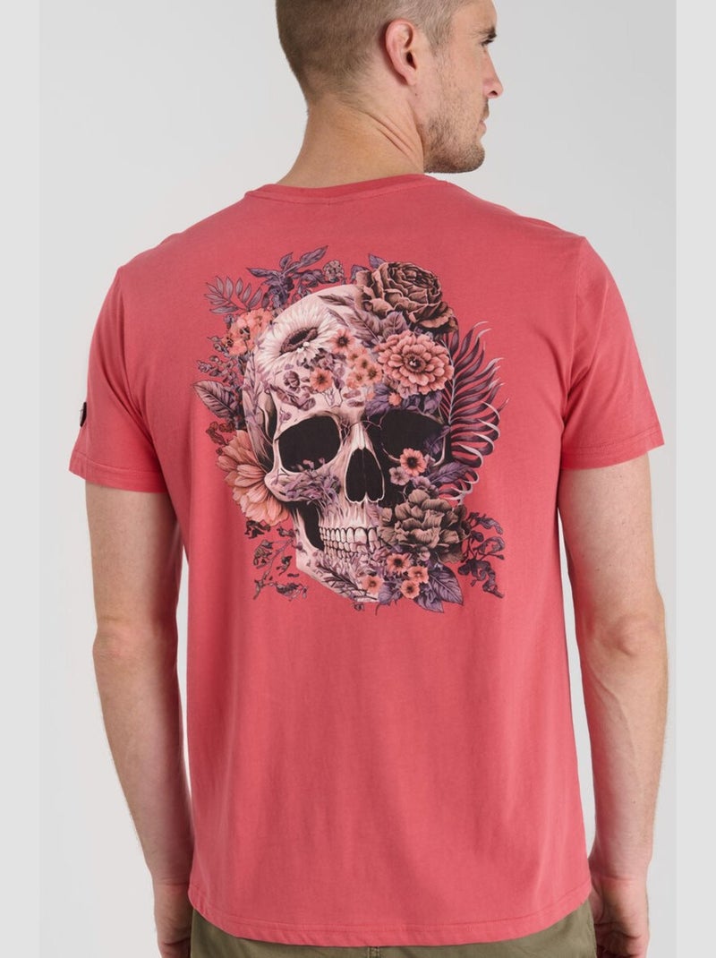Tee-Shirt SANTIAGO 'Le Temps Des Cerises' Rose - Kiabi