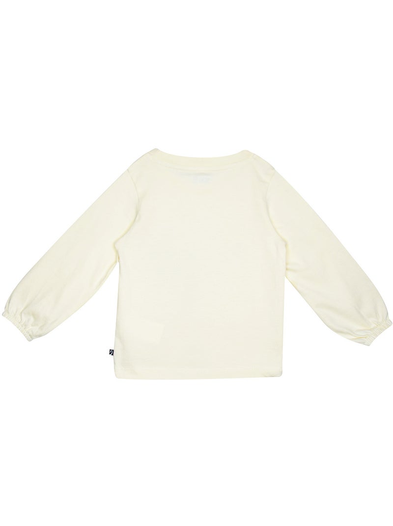 Tee shirt sarah manches longues Beige - Kiabi