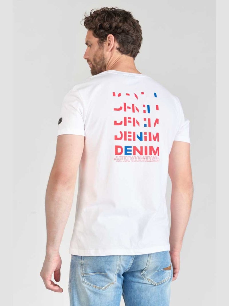 Tee-Shirt SAROS 'Le Temps Des Cerises' Blanc - Kiabi