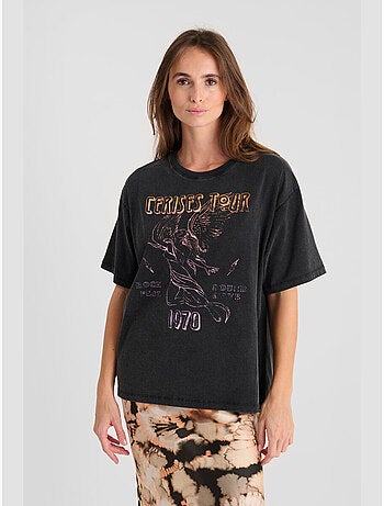 Tee-shirt scavo 'le temps des cerises'
