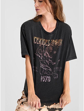 Tee-shirt scavo 'le temps des cerises'